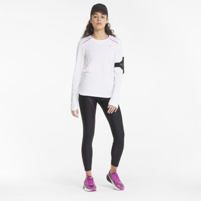 Top: CLOUDSPUN Marathon Long Sleeve Running Top, Bottoms: Marathon High Waist Full Length Running Leggings, Shoes: RUN XX Nitro Running Shoes