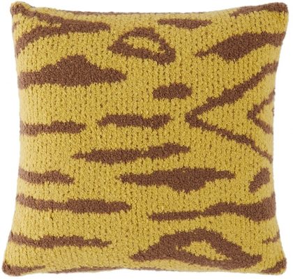 the-elder-statesman-yellow-and-brown-tiger-block-square-pillow
